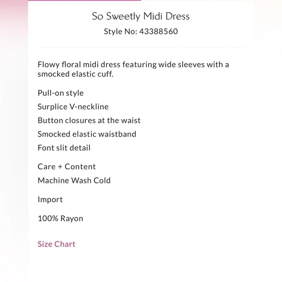 Free People So Sweetly Floral Black Midi Dress with Slit - Picture 5 of 8